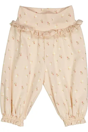 Green Cotton Pantaloni