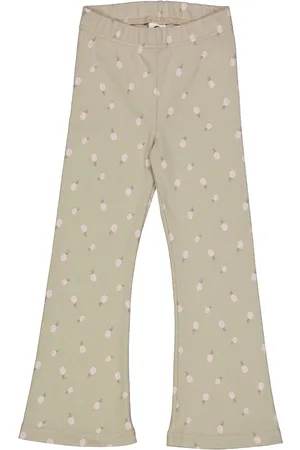 Green Cotton Pantaloni 