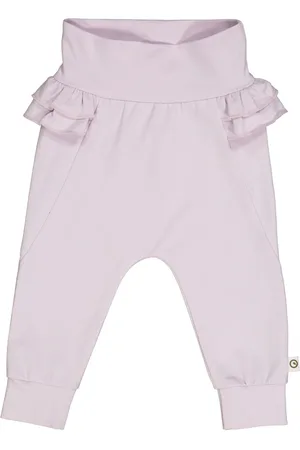 Green Cotton Pantaloni