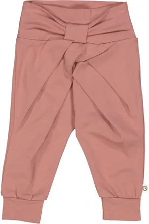Green Cotton Pantaloni