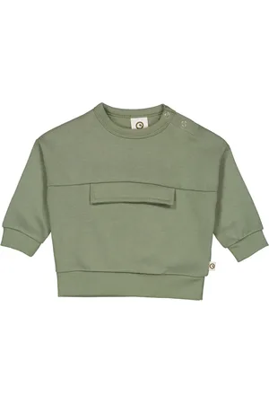 Green Cotton Felpa