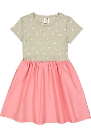 Green Cotton Abito 