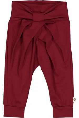 Green Cotton Pantaloni