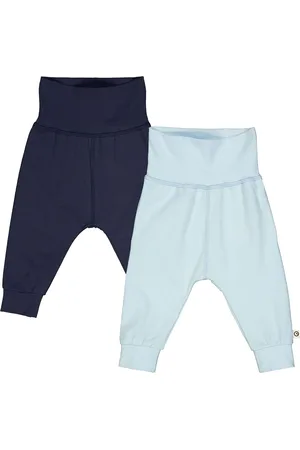 Green Cotton Pantaloni