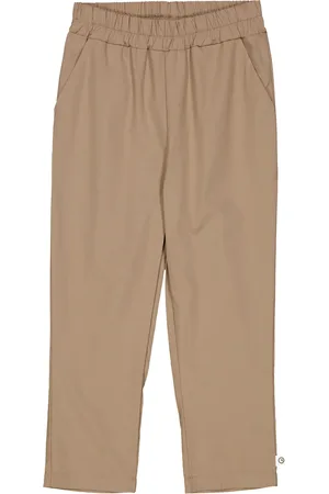 Green Cotton Pantaloni