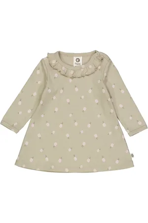 Green Cotton Abito