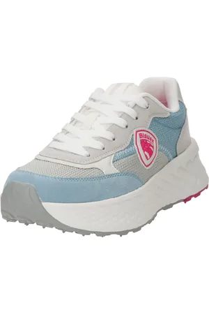 Blauer Sneaker bassa