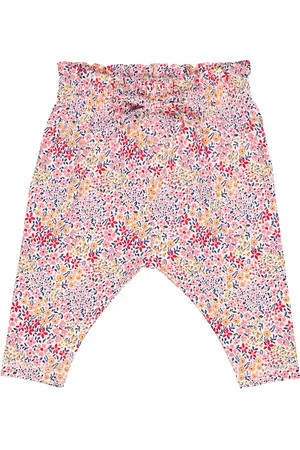 Green Cotton Pantaloni
