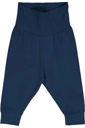 Green Cotton Pantaloni