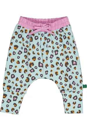 Green Cotton Pantaloni