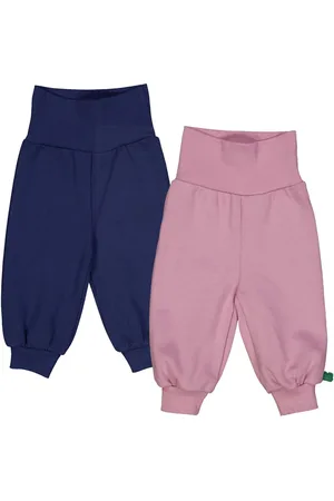 Green Cotton Pantaloni