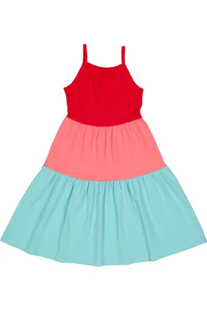 Green Cotton Abito