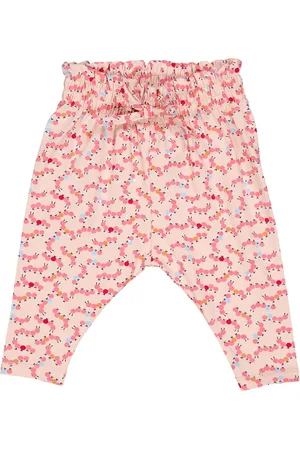 Green Cotton Pantaloni