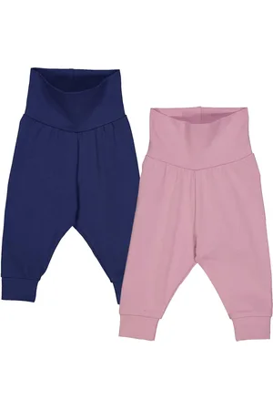 Green Cotton Pantaloni