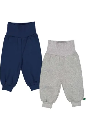 Green Cotton Pantaloni
