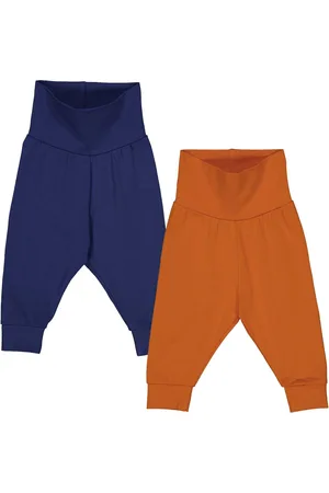 Green Cotton Pantaloni