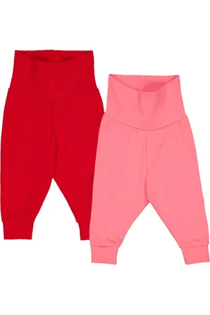 Green Cotton Pantaloni