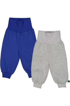 Green Cotton Pantaloni