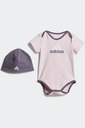 adidas Completo Essentials Big Logo Bodysuit and Beanie Infant