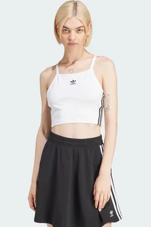 adidas Top adicolor 3-Stripes Crop
