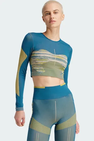 adidas Maglia da yoga by Stella McCartney TrueStrength Seamless Long Sleeve