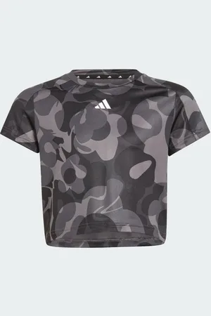 adidas T-shirt Essentials AEROREADY Seasonal Print Crop Junior