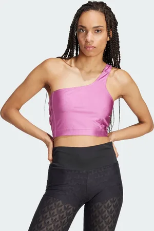 adidas Top Fashion Cut-Out Spandex Crop