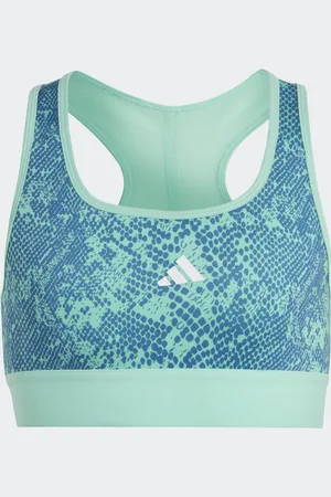 adidas Reggiseno sportivo AEROREADY PowerReact Animal Print Padded