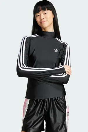 adidas Maglia adicolor 3-Stripes Turtleneck Long Sleeve