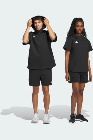 adidas Felpa con cappuccio Dugout Short Sleeve (Neutral)