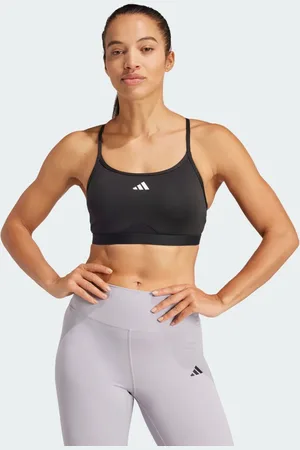 adidas Reggiseno sportivo Aeroreact Training 3-Stripes