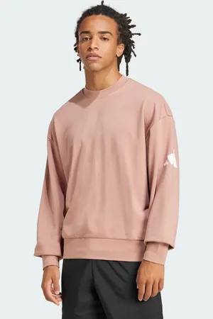 adidas Felpa Essentials Loose Fit 3 Bar Logo