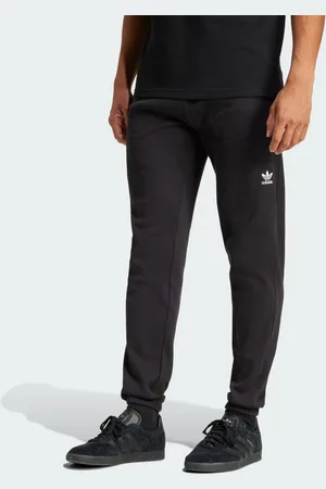 adidas Pantaloni Essentials Waffle All Blacks