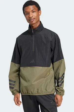 adidas Felpa Future Icons 3-Stripes Woven Half-Zip