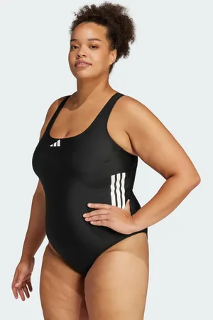 adidas Costume da bagno 3-Stripes C-Back (Curvy)