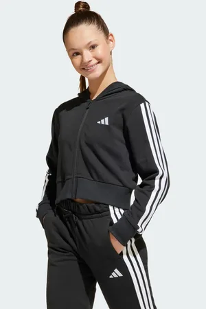adidas Felpa con cappuccio Essentials Full-Zip Junior