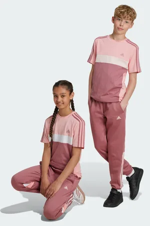 adidas Pantaloni Tiberio 3-Stripes Colorblock Fleece Junior