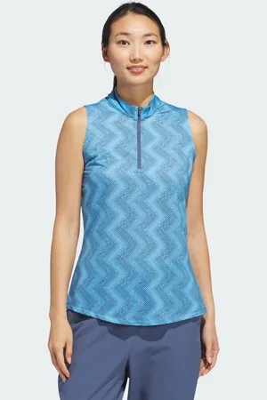 adidas Polo Ultimate365 Ottoman Printed Sleeveless