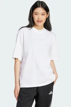 adidas T-shirt Essentials Contemporary Logo Boyfriend