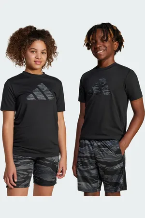 adidas T-shirt da allenamento Essentials Camo-Print Junior