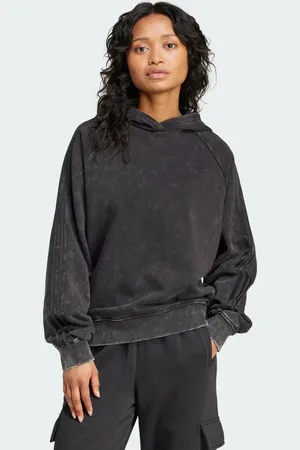 adidas Hoodie Washed-Out Boyfriend-Fit