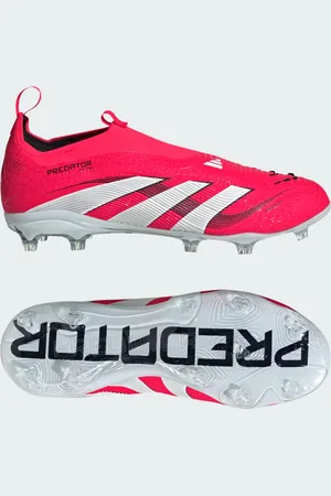 adidas Scarpe da calcio Predator Elite Laceless Firm Ground Junior