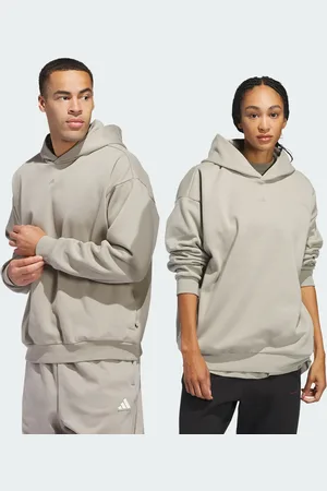 adidas Felpa con cappuccio Basketball Fleece (Neutral)