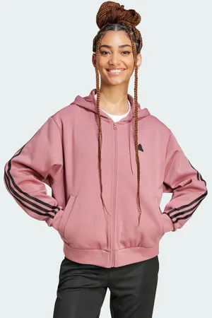 adidas Felpa con cappuccio Future Icons 3-Stripes Full Zip