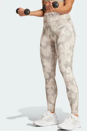 adidas Leggings Optime Essentials Allover Print Flower Tie-Dye