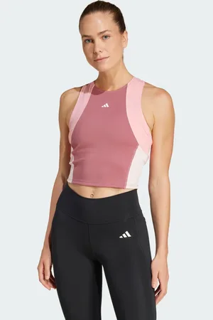 adidas Canotta da allenamento Techfit Colorblock Crop