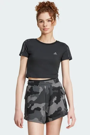 adidas T-shirt Essentials 3-Stripes Camo Print Baby