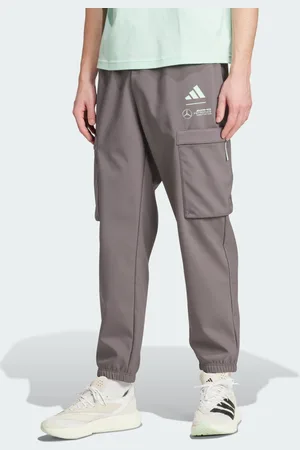 adidas PANTALONI MERCEDES - AMG PETRONAS FORMULA ONE TEAM PREMIUM WOVEN