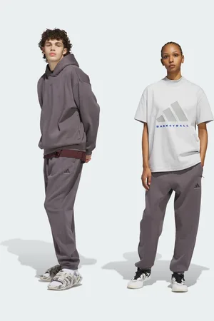 adidas Pantaloni Basketball Fleece Joggers (Neutral)