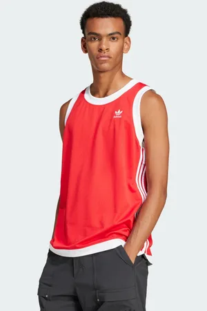adidas Canotta adicolor Mock Eyelet